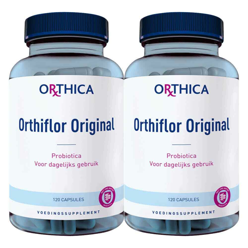 2x Orthica Orthiflor Original 120 capsules