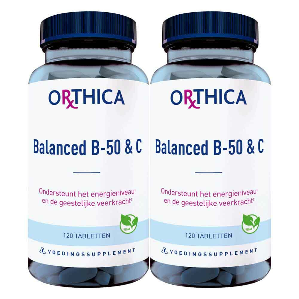 2x Orthica Balanced B-50&C 120 tabletten