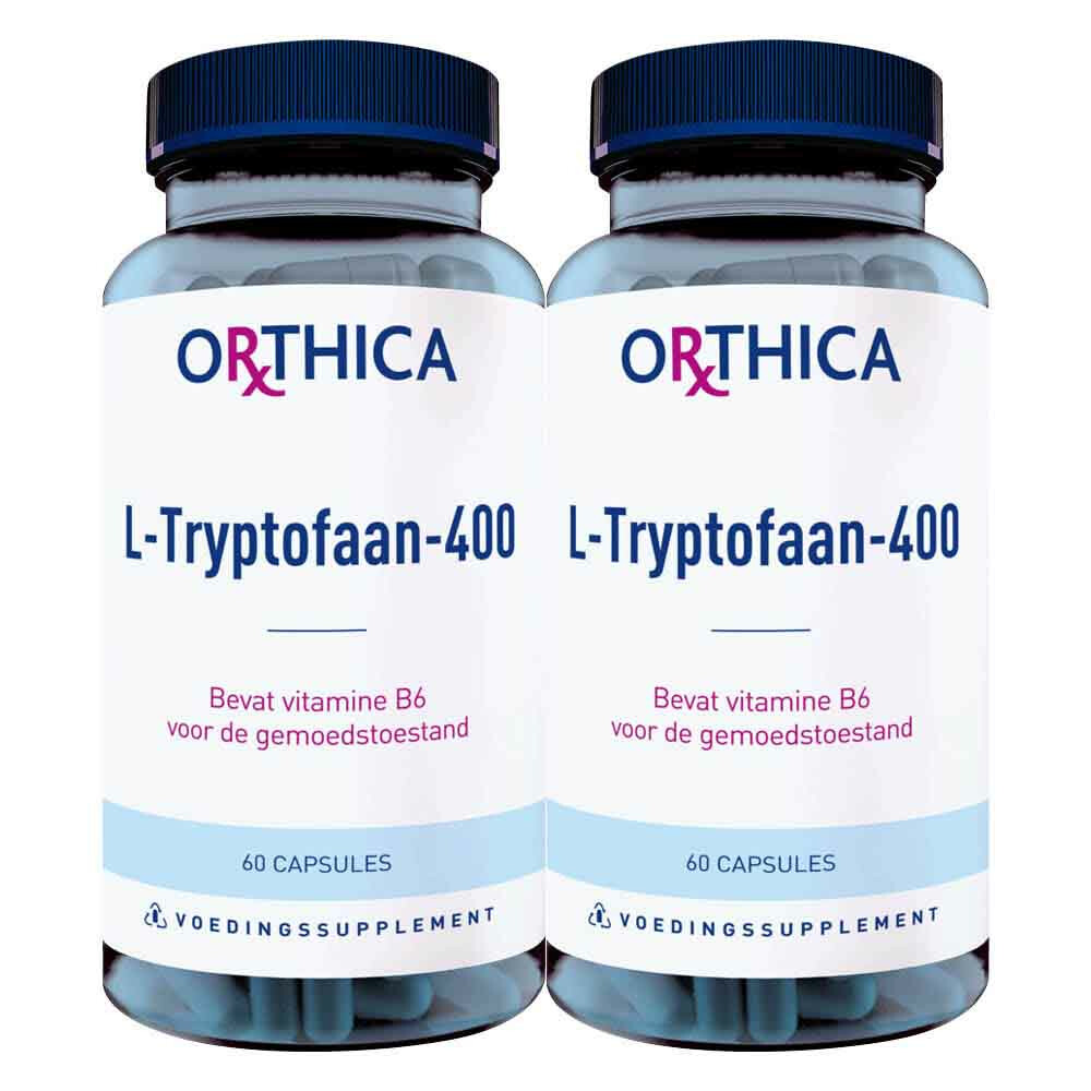 2x Orthica L-Tryptofaan-400 60 capsules