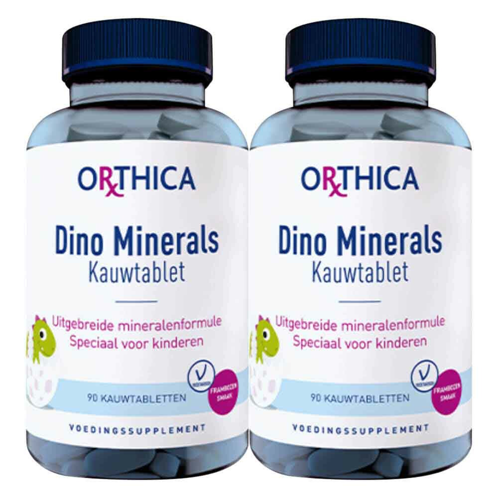 2x Orthica Dino Minerals 90 kauwtabletten