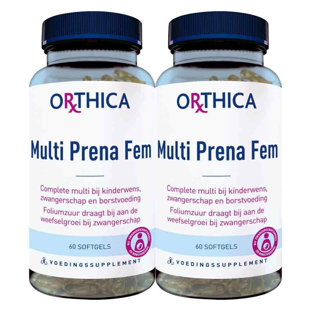 2x Orthica Multi Prena Fem 60 softgels