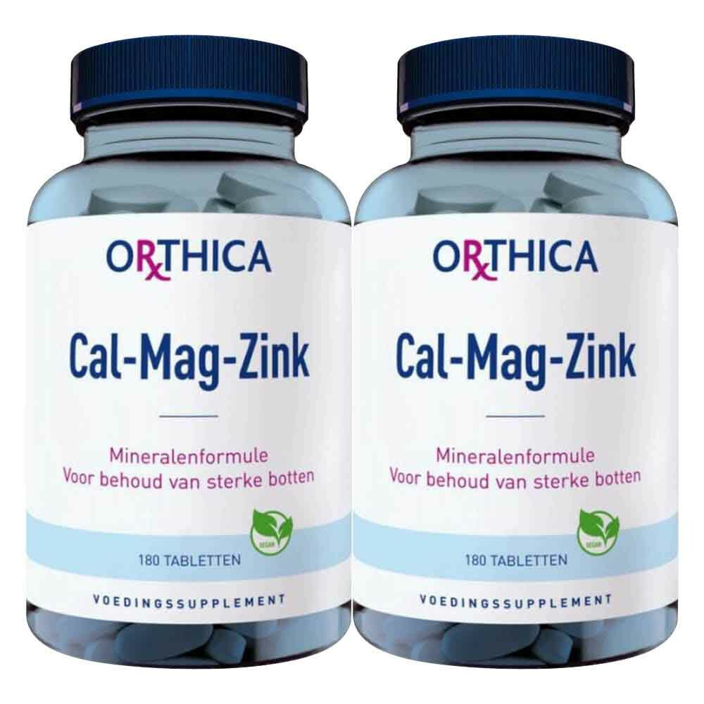 Gratis Verzending: 2x Orthica Cal-Mag-Zink 180 tabletten