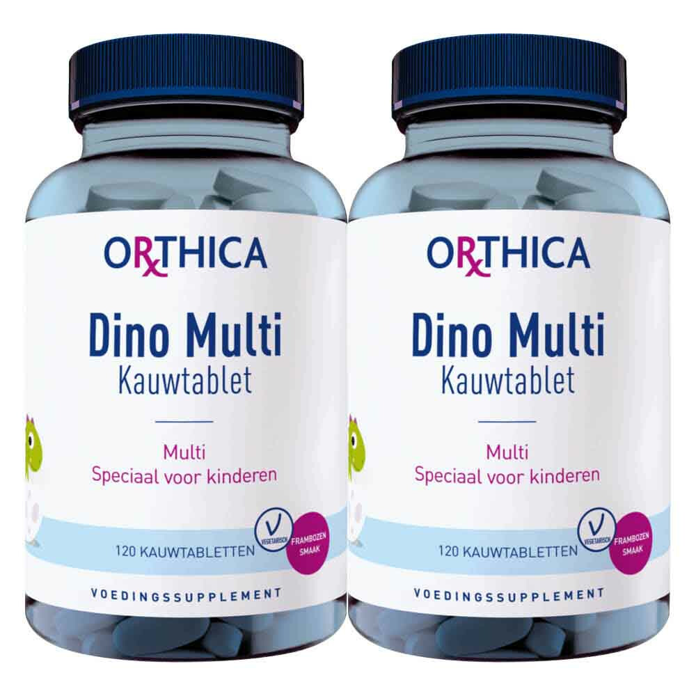 2x Orthica Dino Multi 120 kauwtabletten