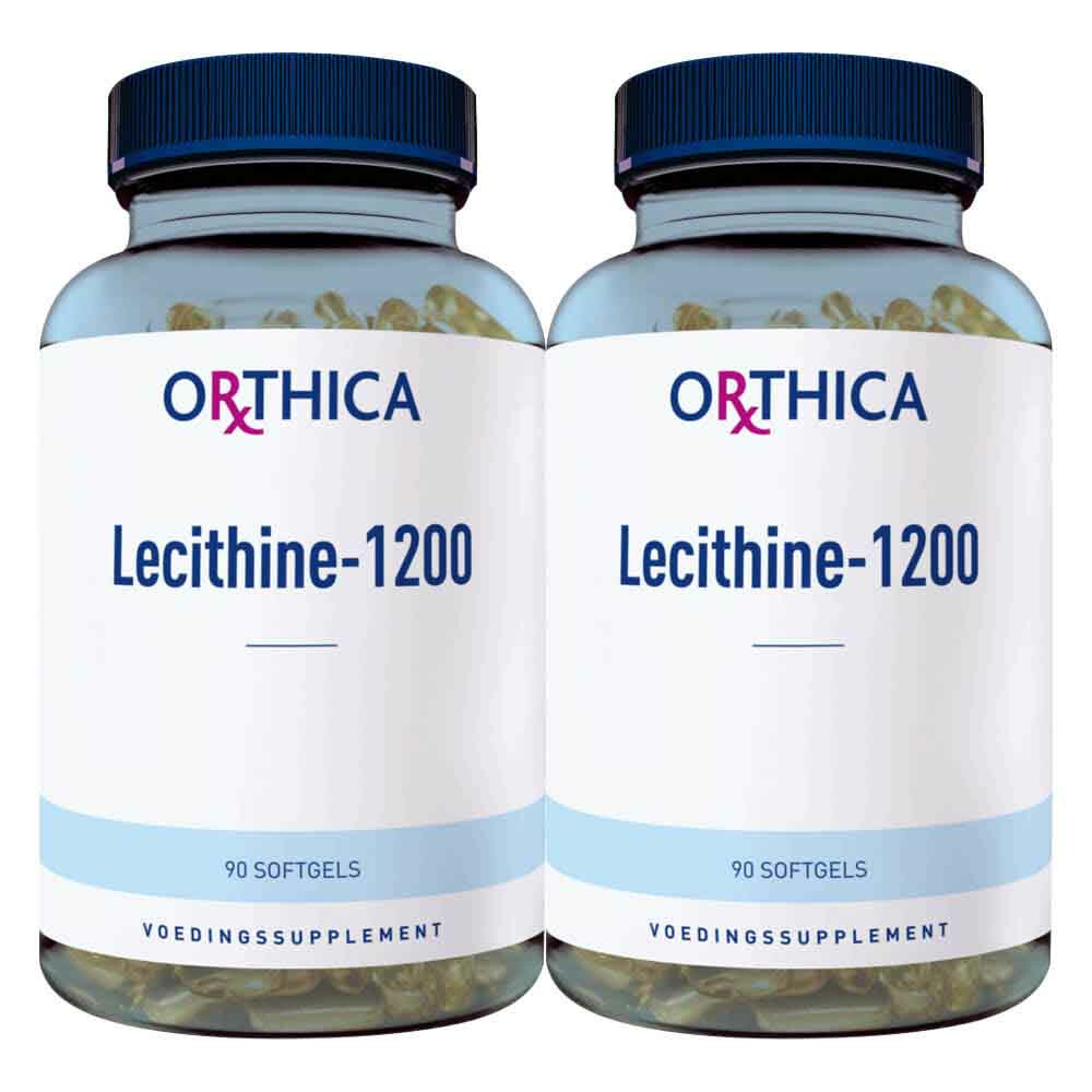 2x Orthica Lecithine-1200 90 softgels