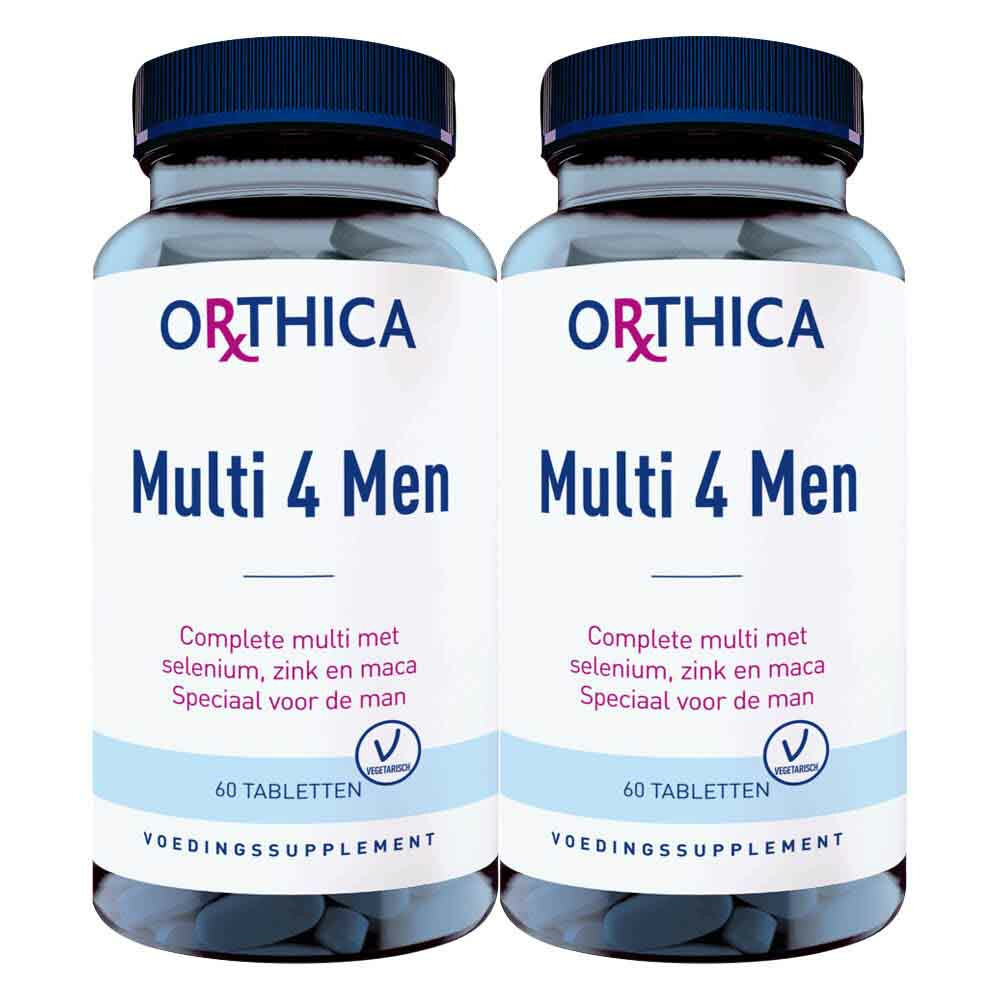 2x Orthica Multi 4 Men 60 tabletten