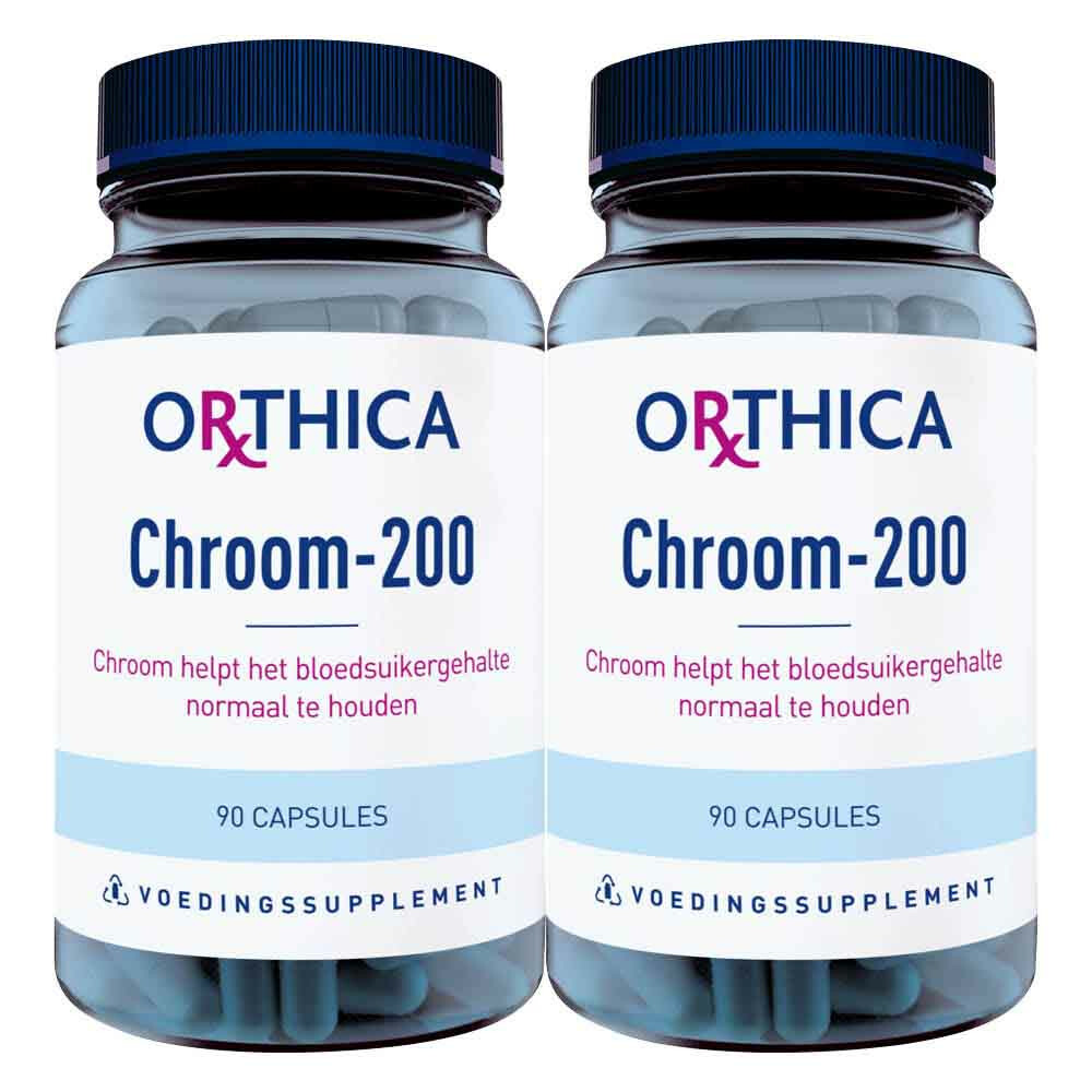 Gratis Verzending: 2x Orthica Chroom-200 90 capsules