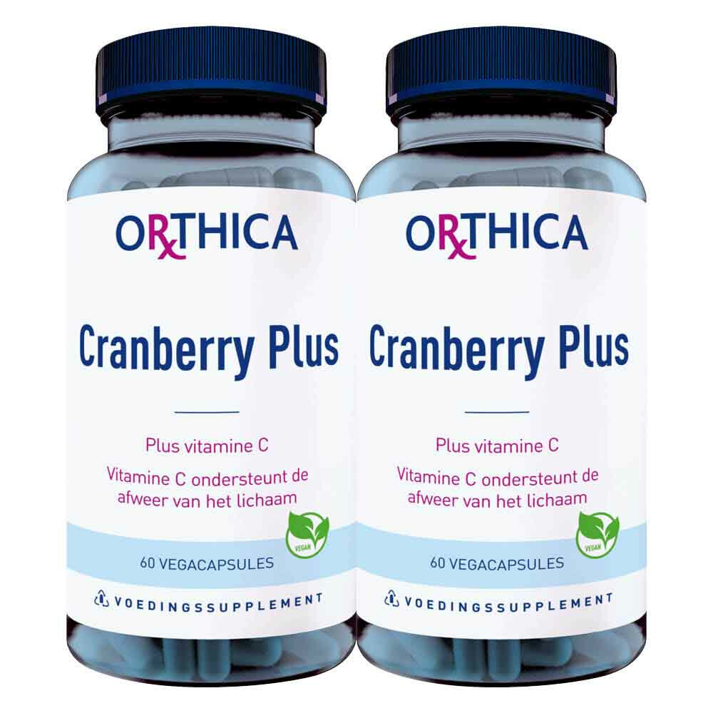 2x Orthica Cranberry Plus 60 capsules