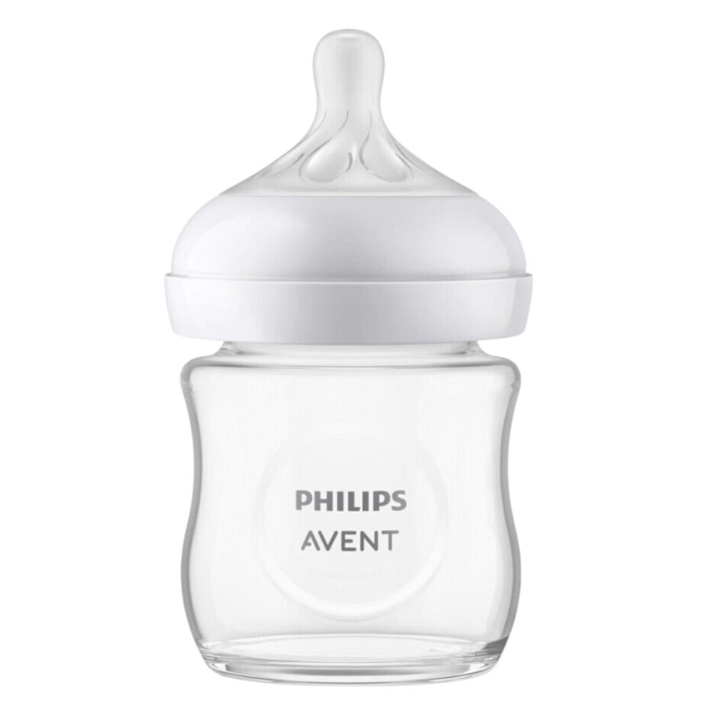 Philips Avent Glas Babyfles Natural Response 1 stuk 120ml