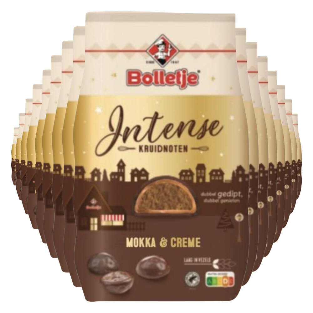 16x Bolletje Kruidnoten Mokka Creme 200 gr