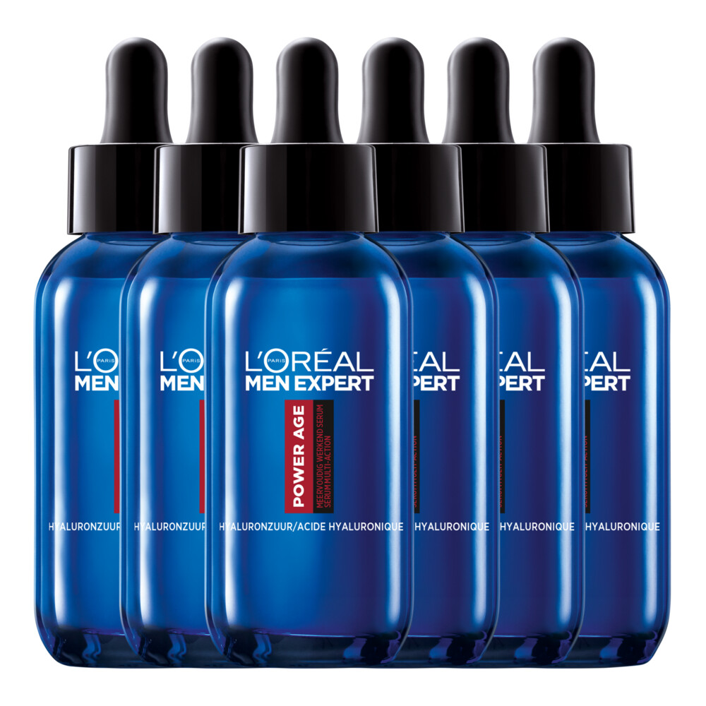 6x L'Oréal Men Expert Power Age Serum 30 ml