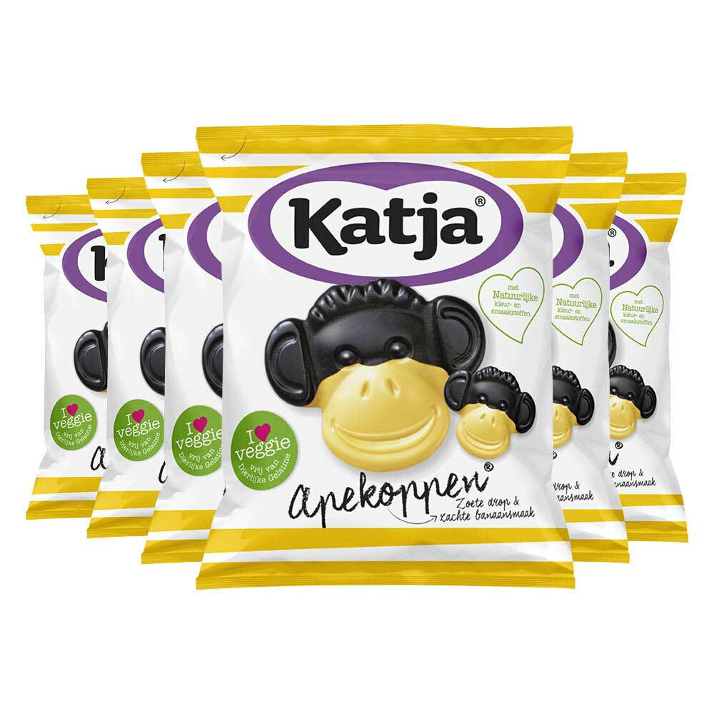 6x Katja Apekoppen 65 gram