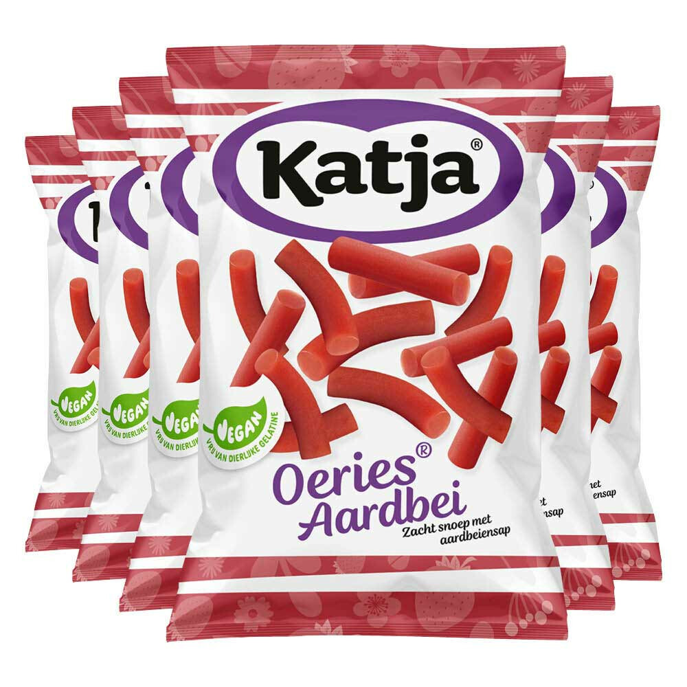 6x Katja Oeries Aardbei 250 gr