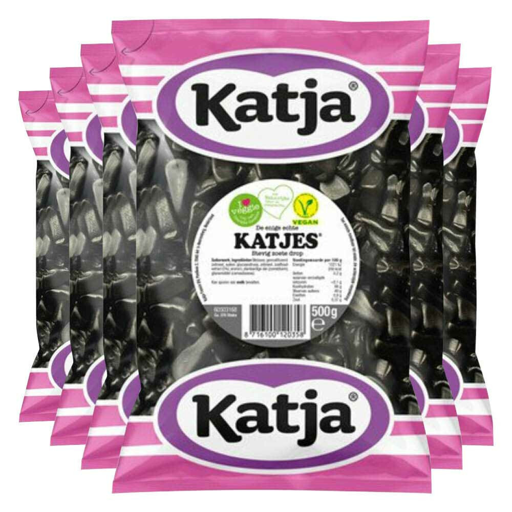 6x Katja Katjes 500 gr