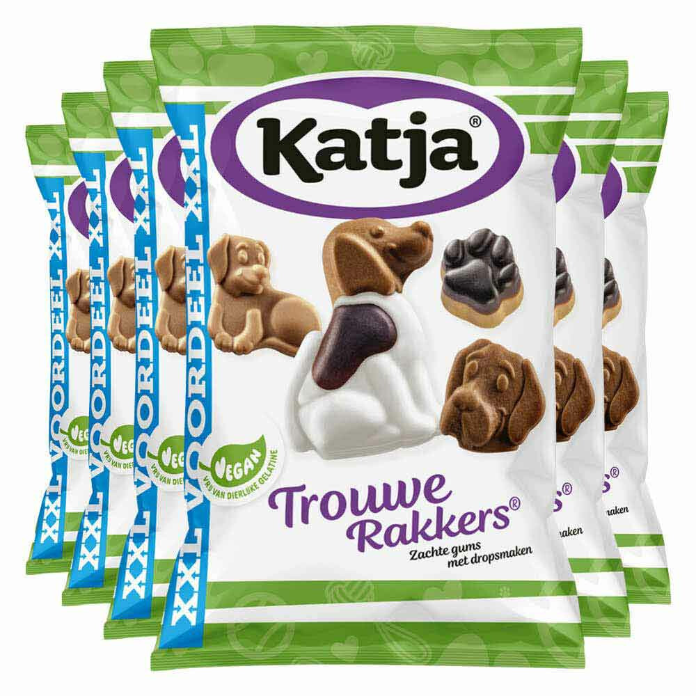 6x Katja Trouwe Rakkers XXL 400 gr