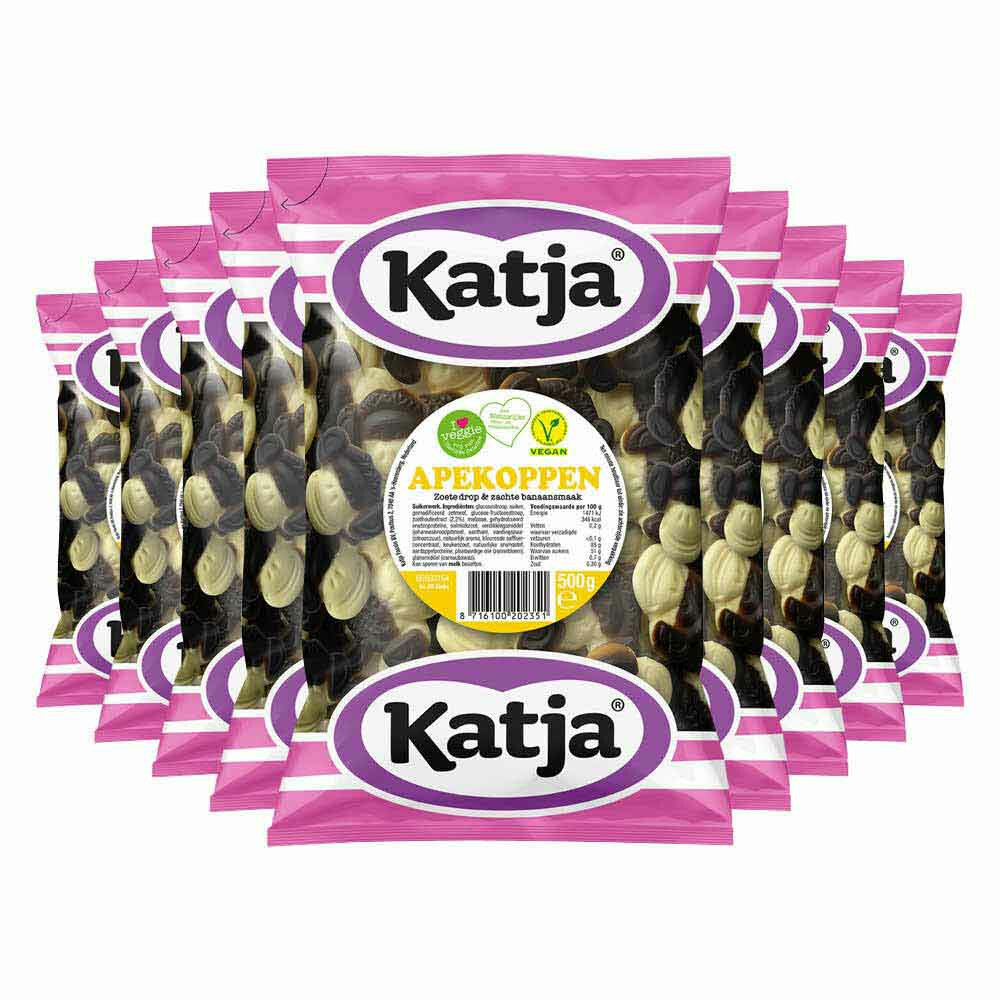 9x Katja Apekoppen 500 gram