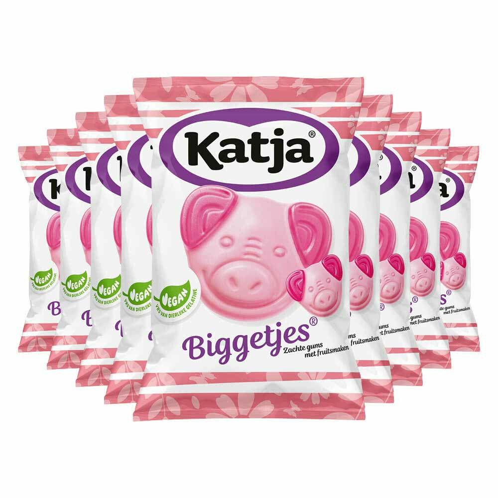 9x Katja Biggetjes 255 gr