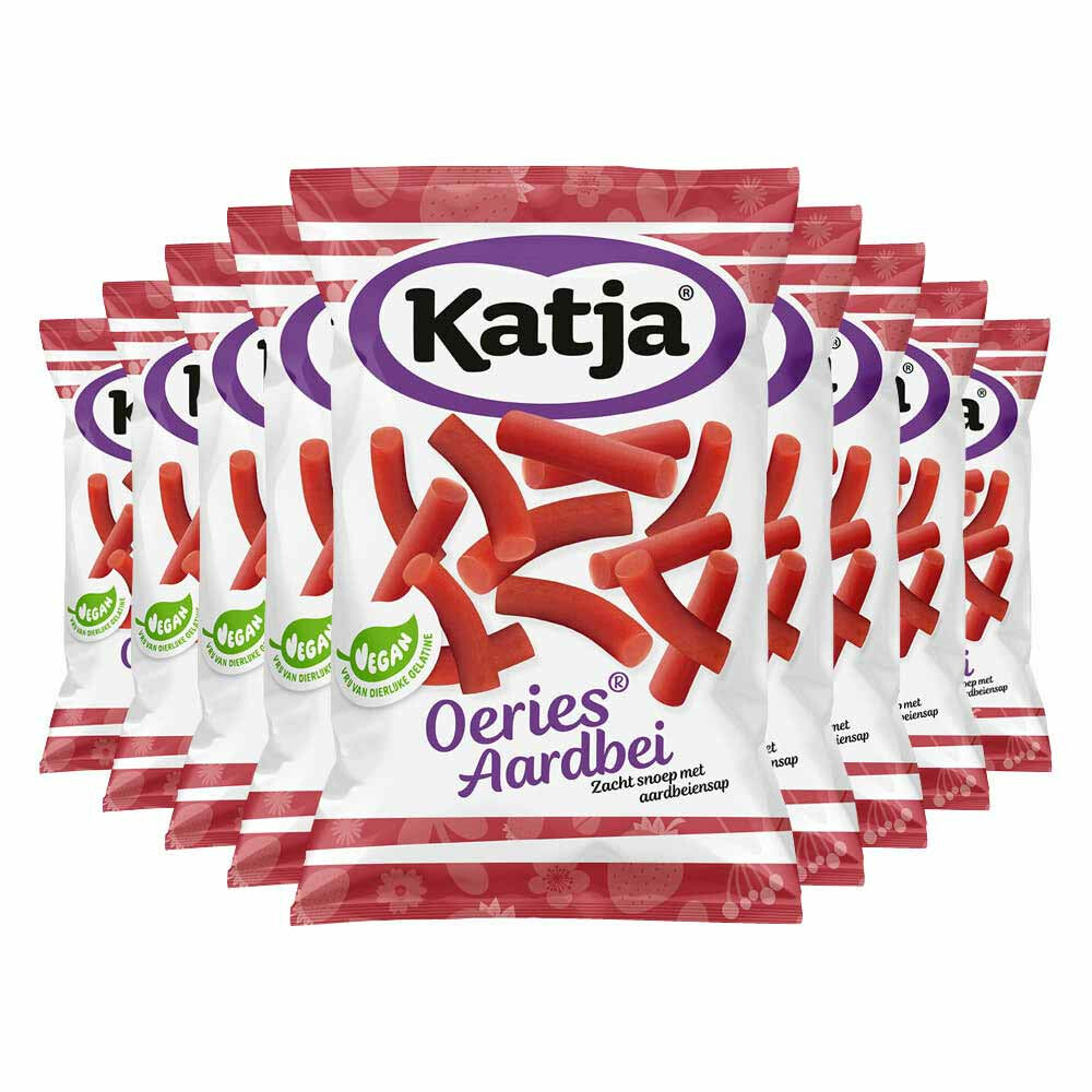 9x Katja Oeries Aardbei 250 gr