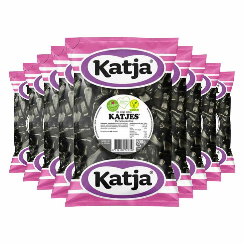 9x Katja Katjes 500 gr
