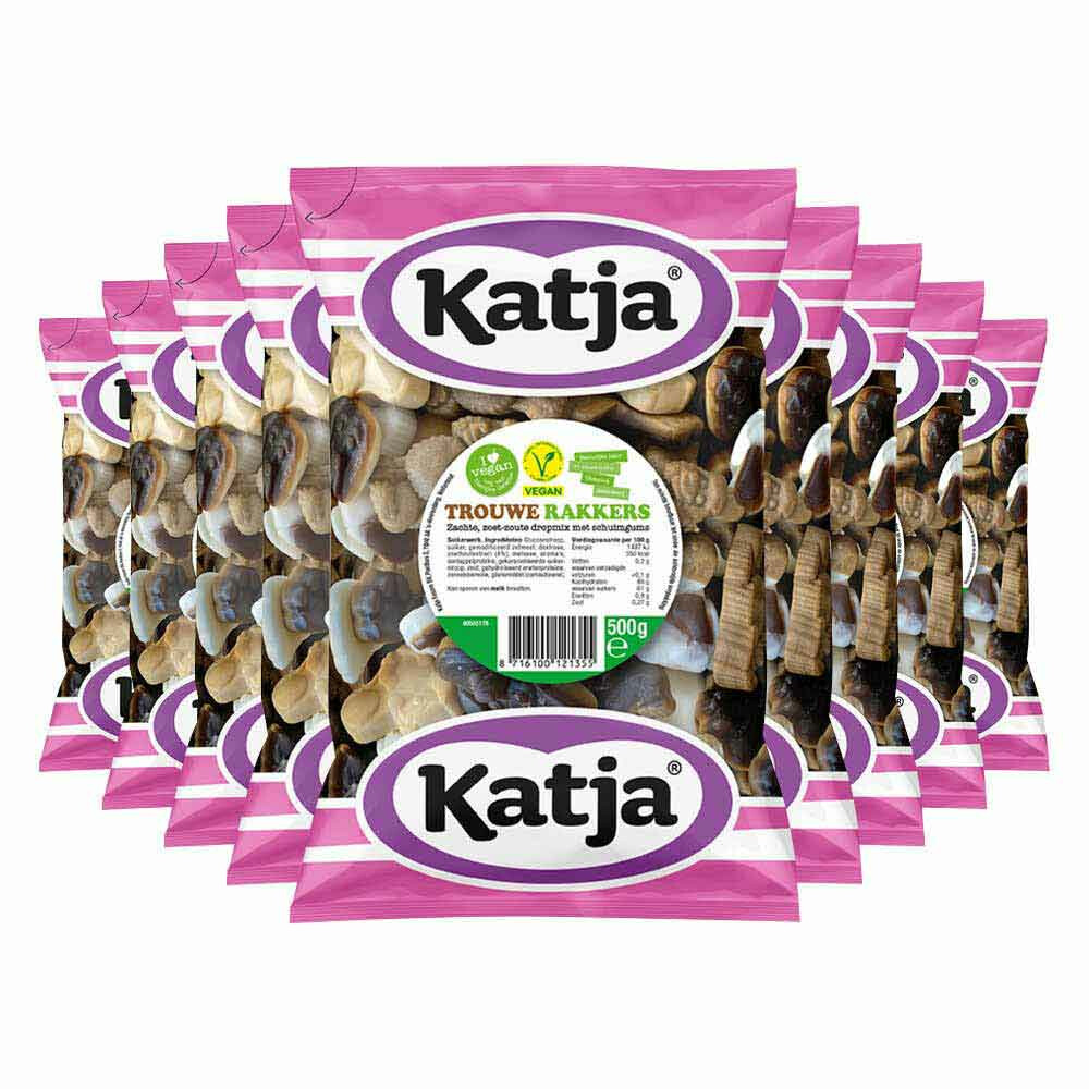9x Katja Trouwe Rakkers 500 gr