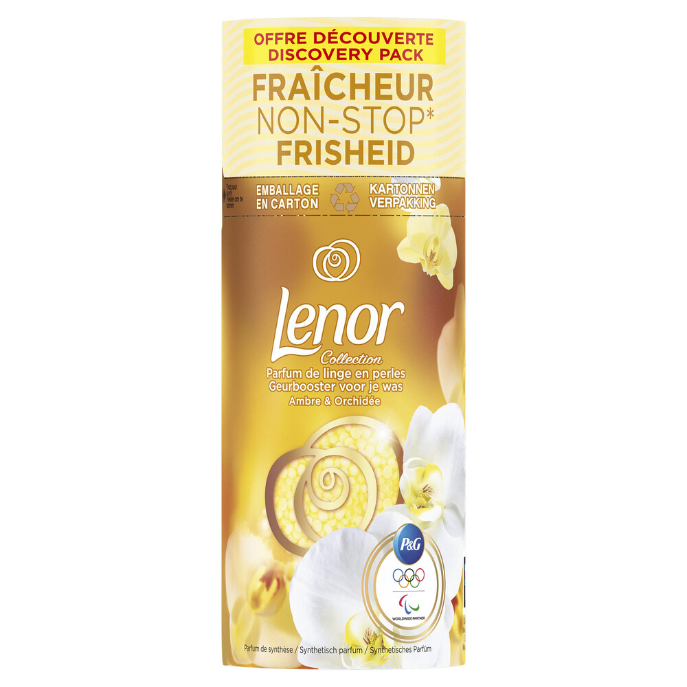 Lenor In-Wash Geurbooster Gouden Orchidee 11 wasbeurten 140 gr