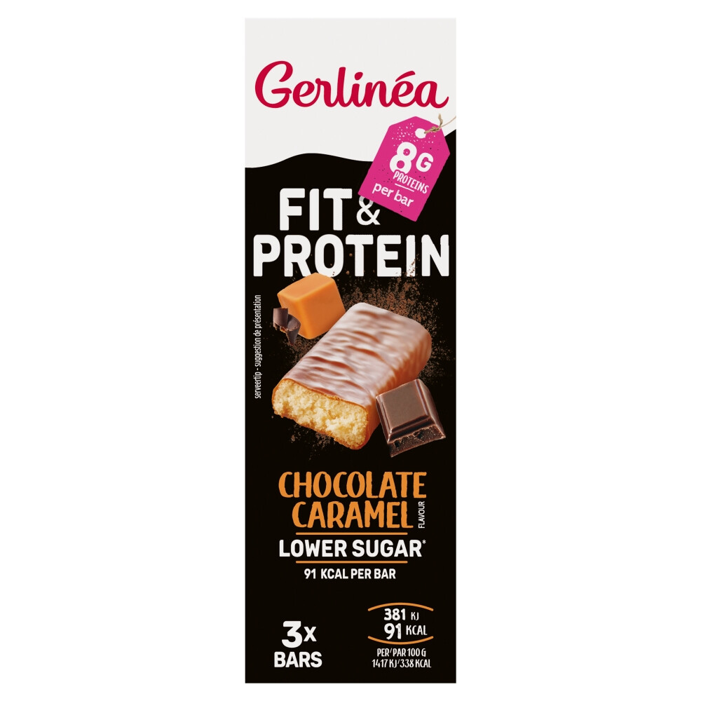 Gerlinea Repen Chocolade Caramel 3 x 27 gr