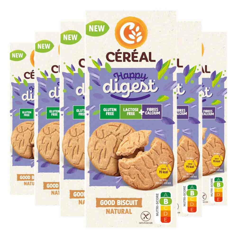 6x Céréal Good Biscuit Natural 150 gr