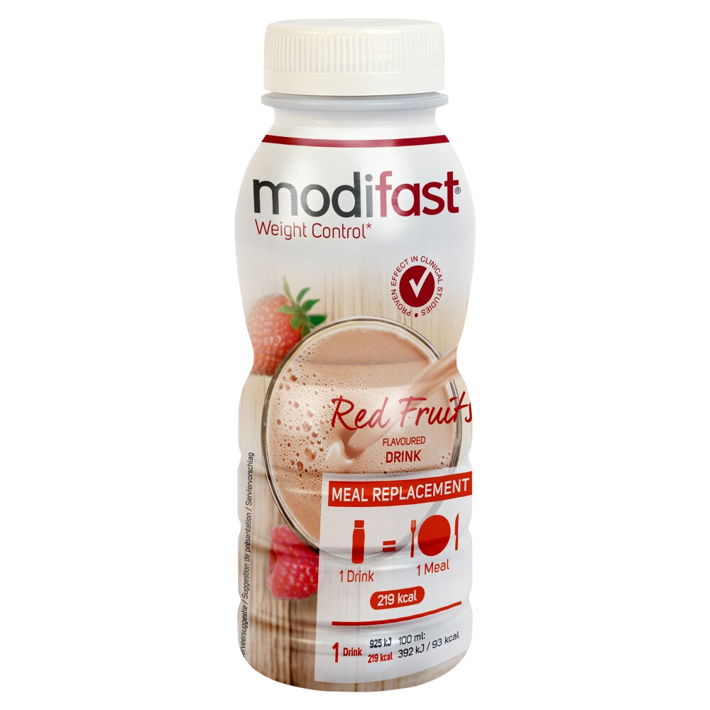 Modifast Drink Rood Fruit 236 ml