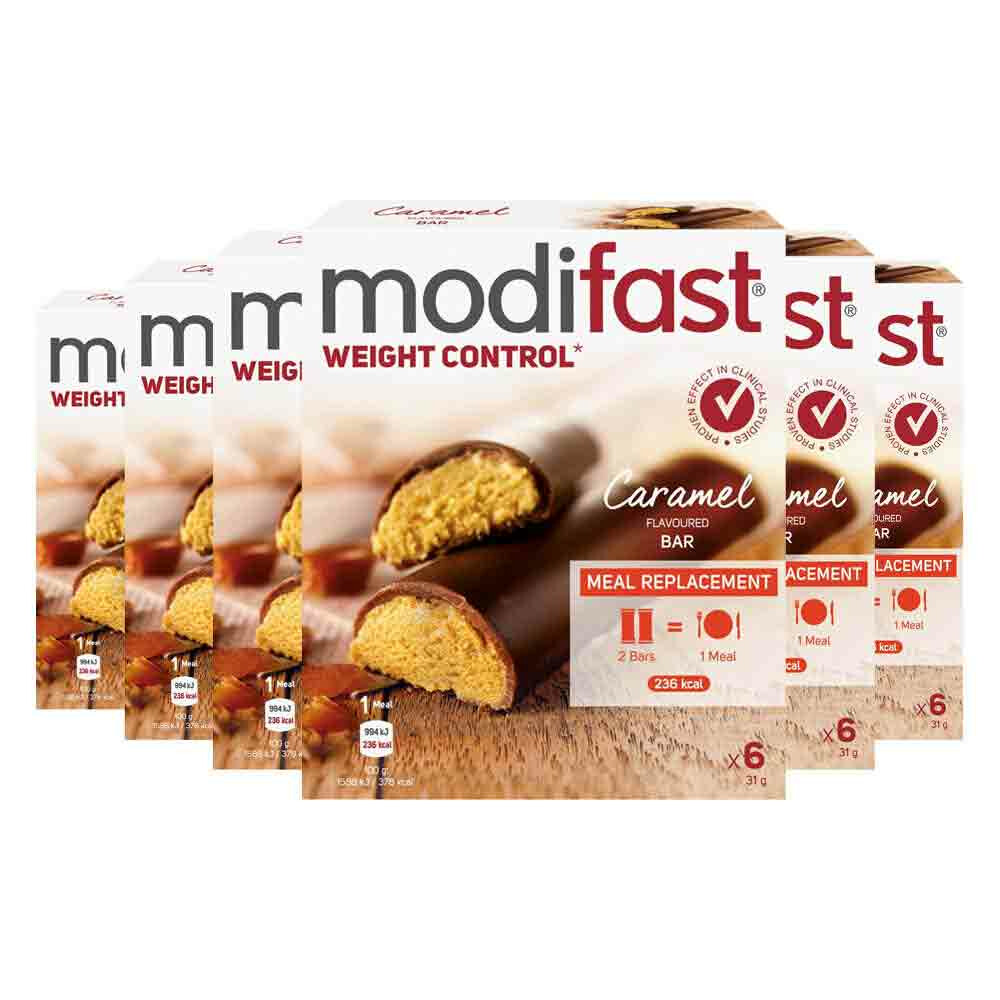 6x Modifast Repen Karamel 186 gr