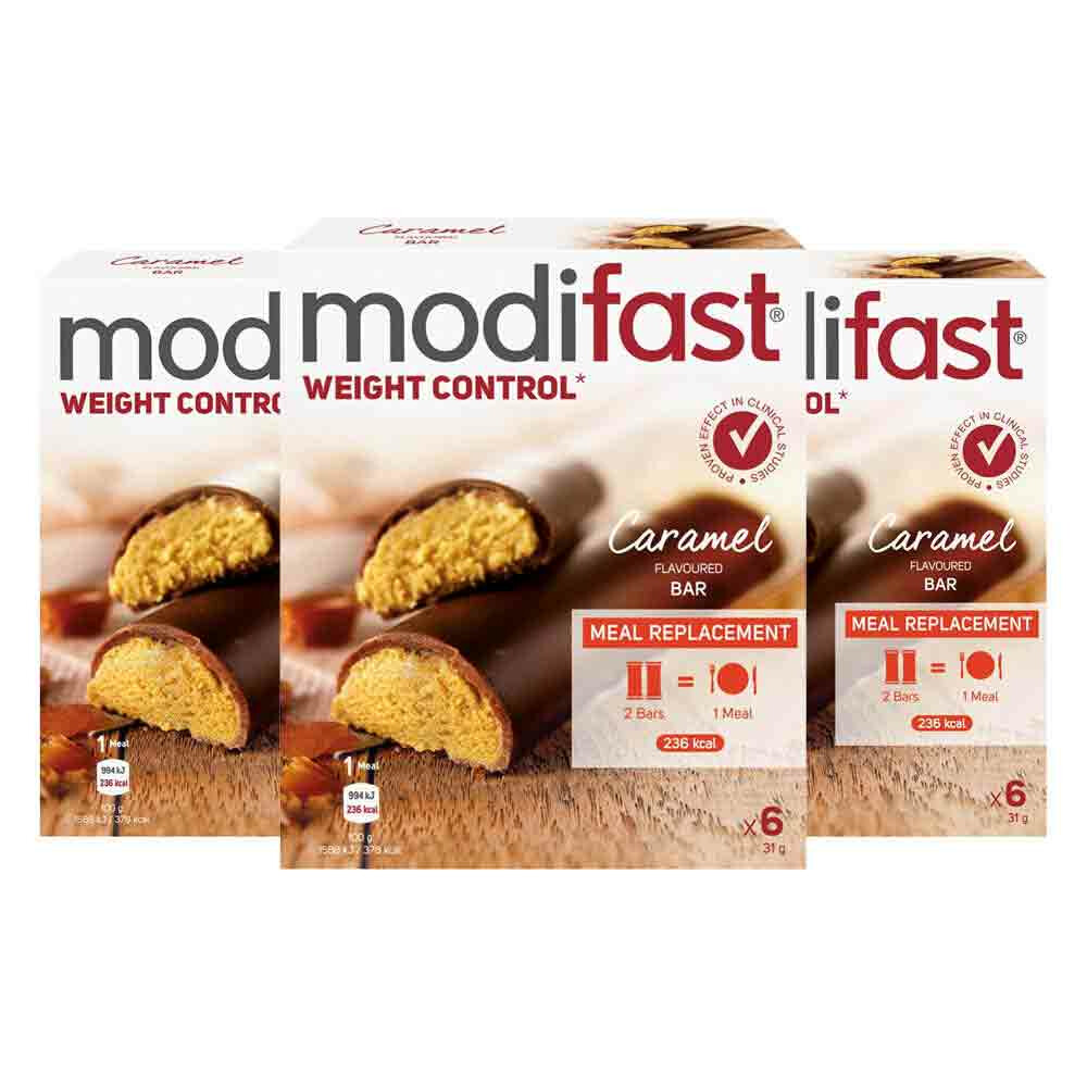 3x Modifast Repen Karamel 186 gr