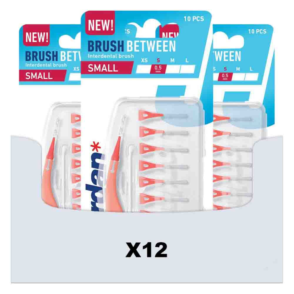 12x Jordan Interdentaal Brush Small 0,5 mm 10 stuks