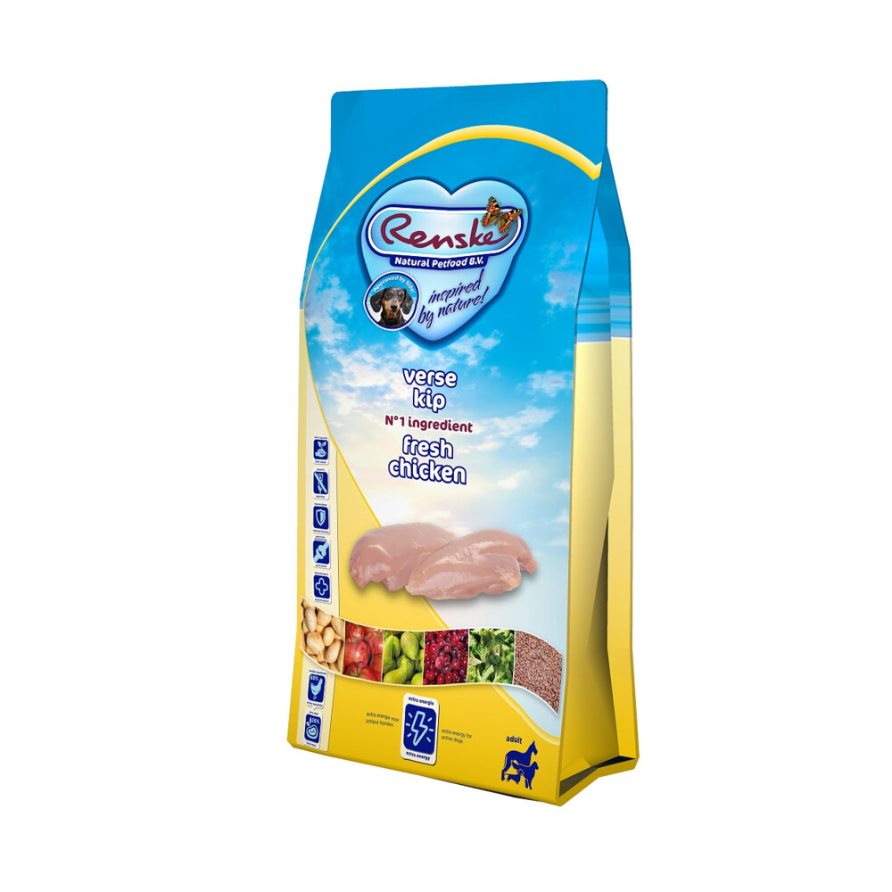 Renske Super Premium Adult Graanvrij Kip 6,5 kg