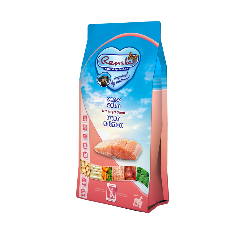 Renske Super Premium Adult Graanvrij Zalm 6,5 kg