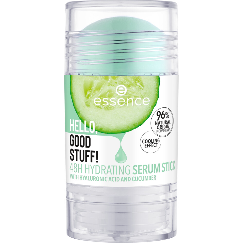 essence Hello, Good Stuff! 48h Hydrating Serum Stick Hyaluronic Acid&Cucumber 30 gr