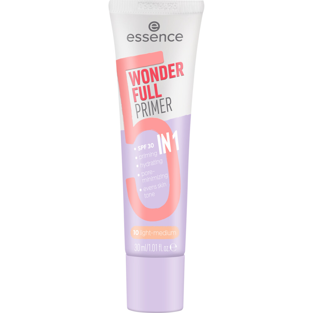 Essence Wonder Full Primer 5 In 1 10 Light-Medium 30 ml