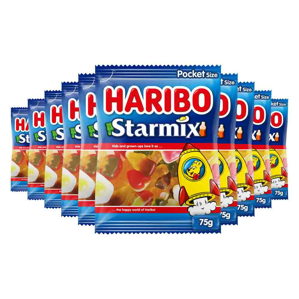 10x Haribo Starmix 75 gr