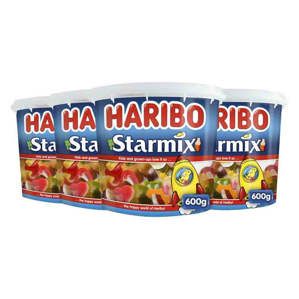 4x Haribo Starmix 600 gr