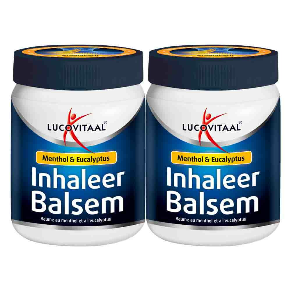 2x Lucovitaal Inhaleer Balsem 100 gr