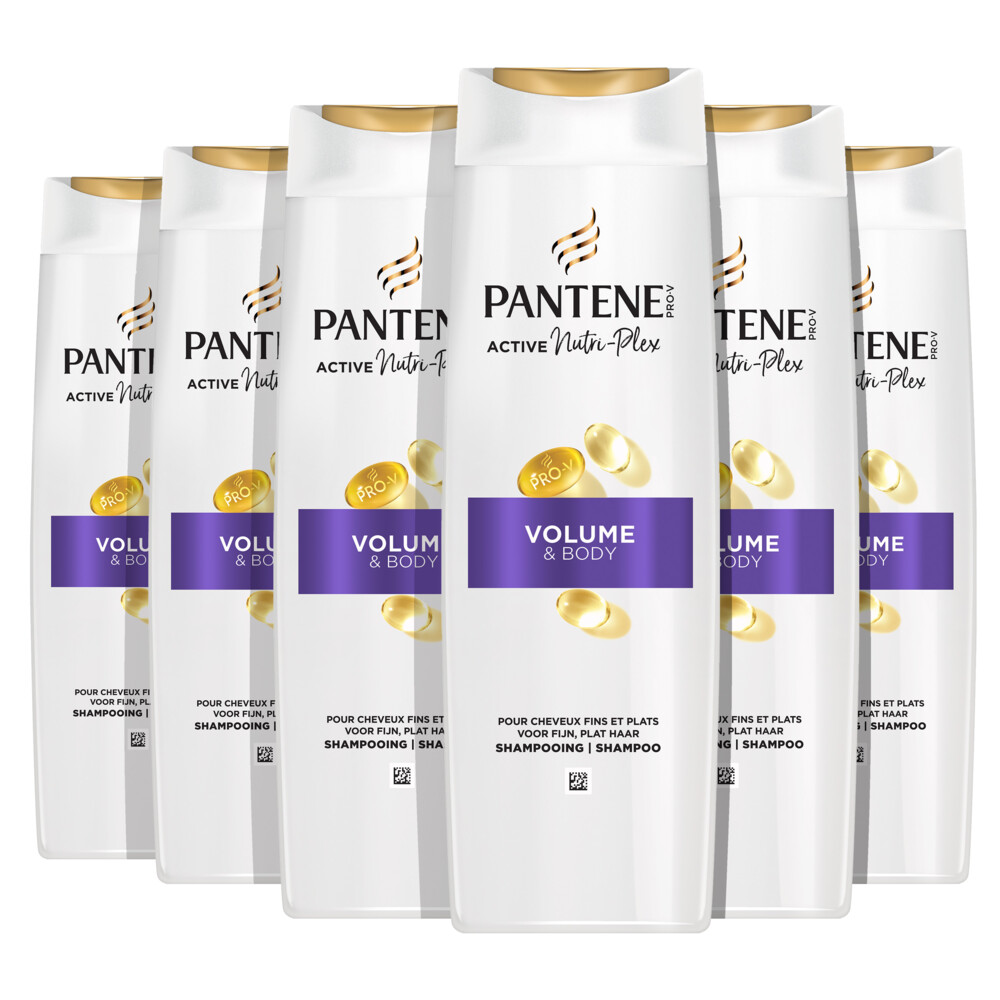 6x Pantene Shampoo Volume 250 ml