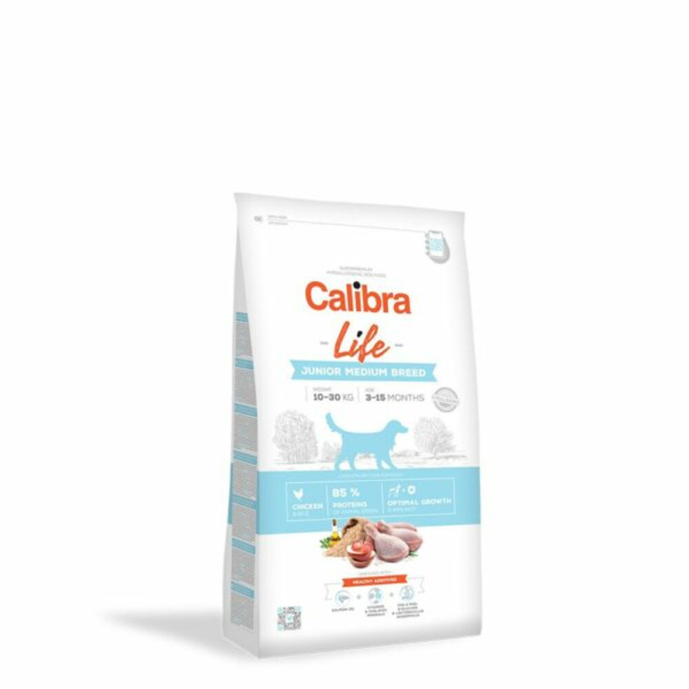 Calibra Life Junior Medium Hondenvoer Kip 12 kg