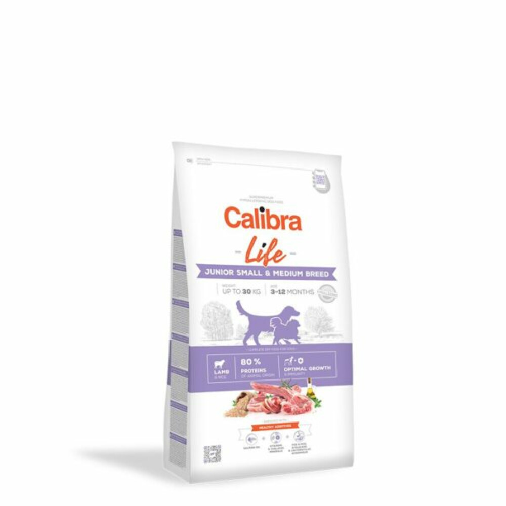 Calibra Life Junior Small & Medium Hondenvoer Lam 2,5 kg