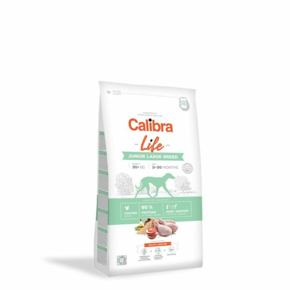 Calibra Life Junior Large Hondenvoer Kip 12 kg