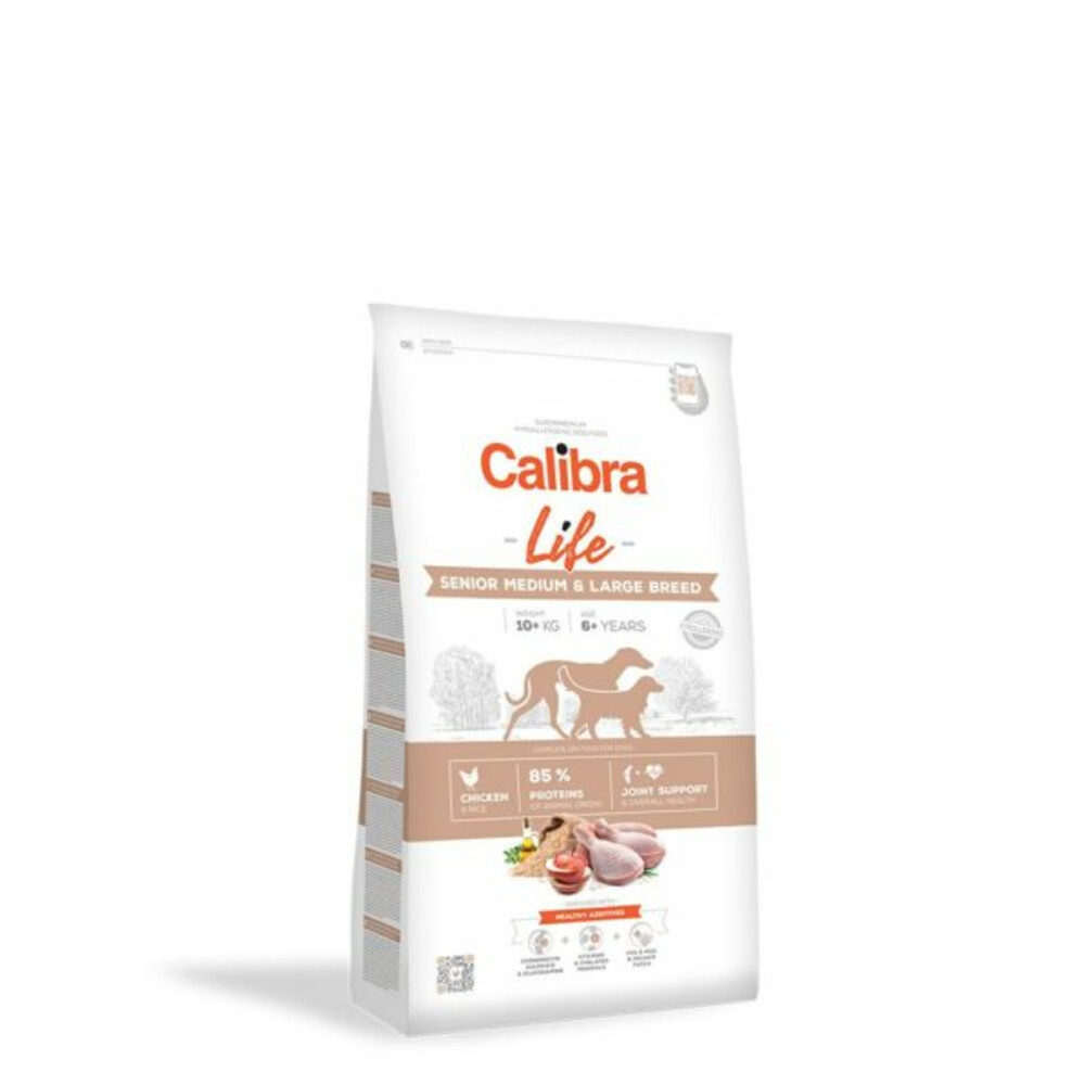 Calibra Life Senior Medium & Large Hondenvoer Kip 12 kg