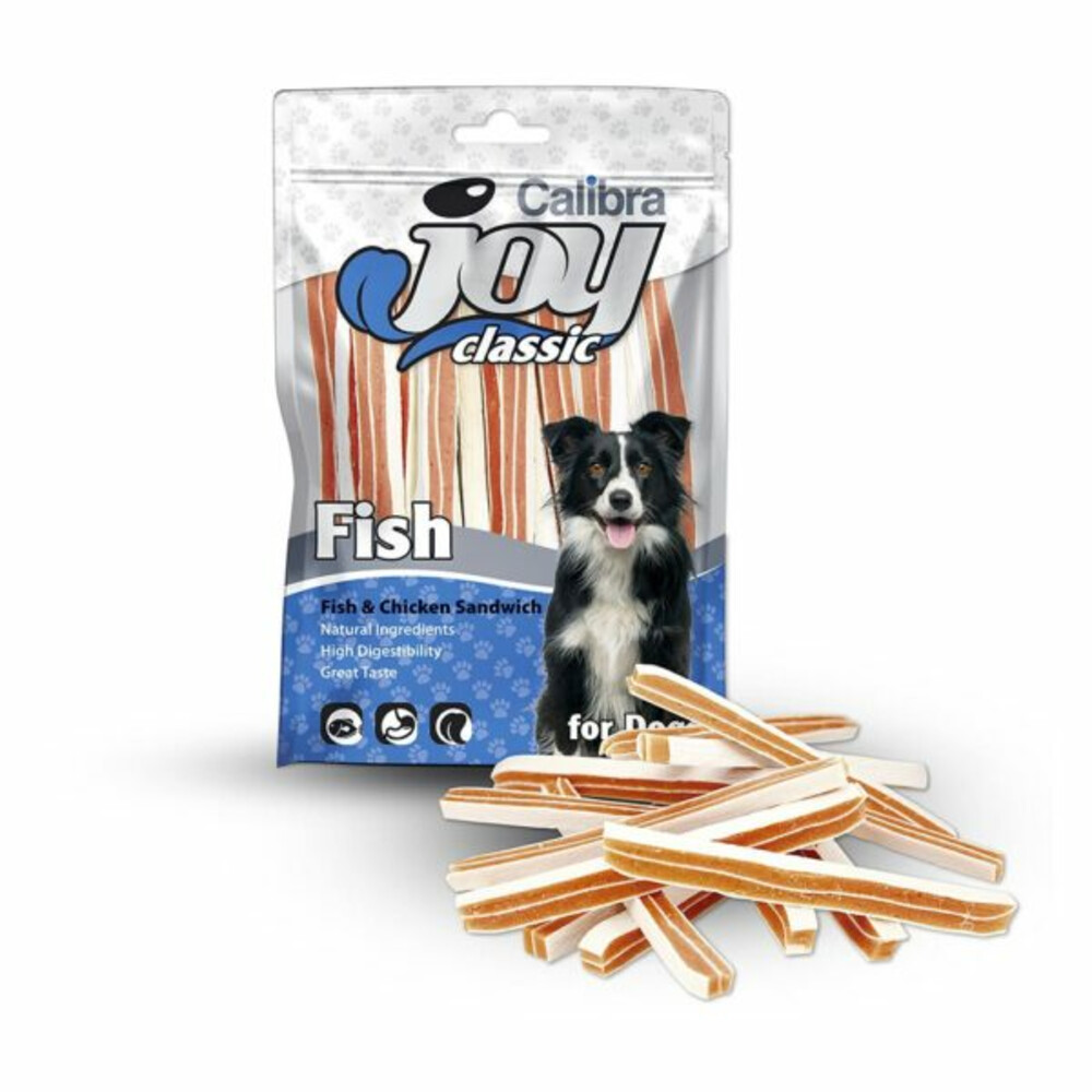 Calibra Joy Classic Fish & Sandwich Hondensnack Vis & Kip 250 gr