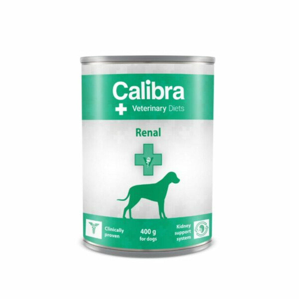 6x Calibra Veterinary Diet Renal Hondenvoer Nat 400 gr