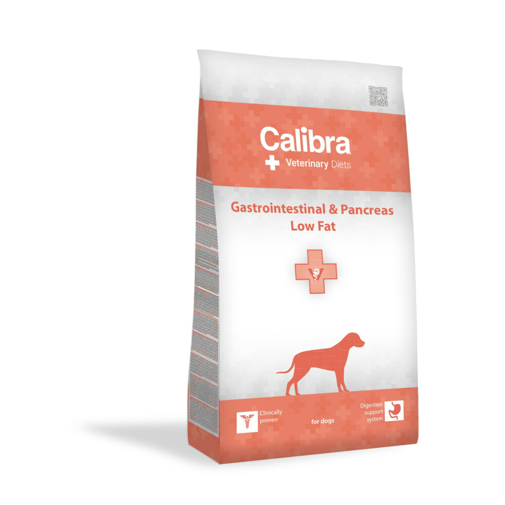 Calibra Veterinary Diet Gastrointestinal & Pancreas Low Fat Hondenvoer 2 kg