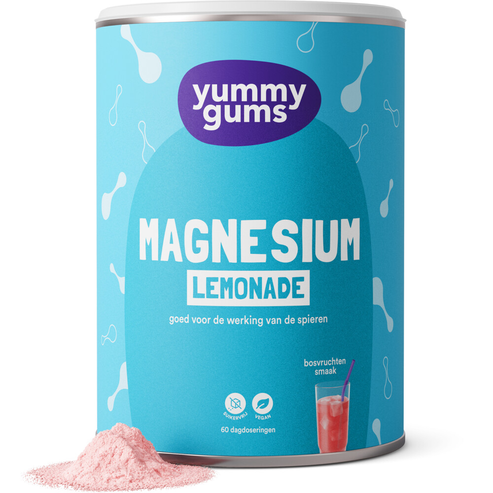 2x Yummygums Lemonade Magnesium 240 gr