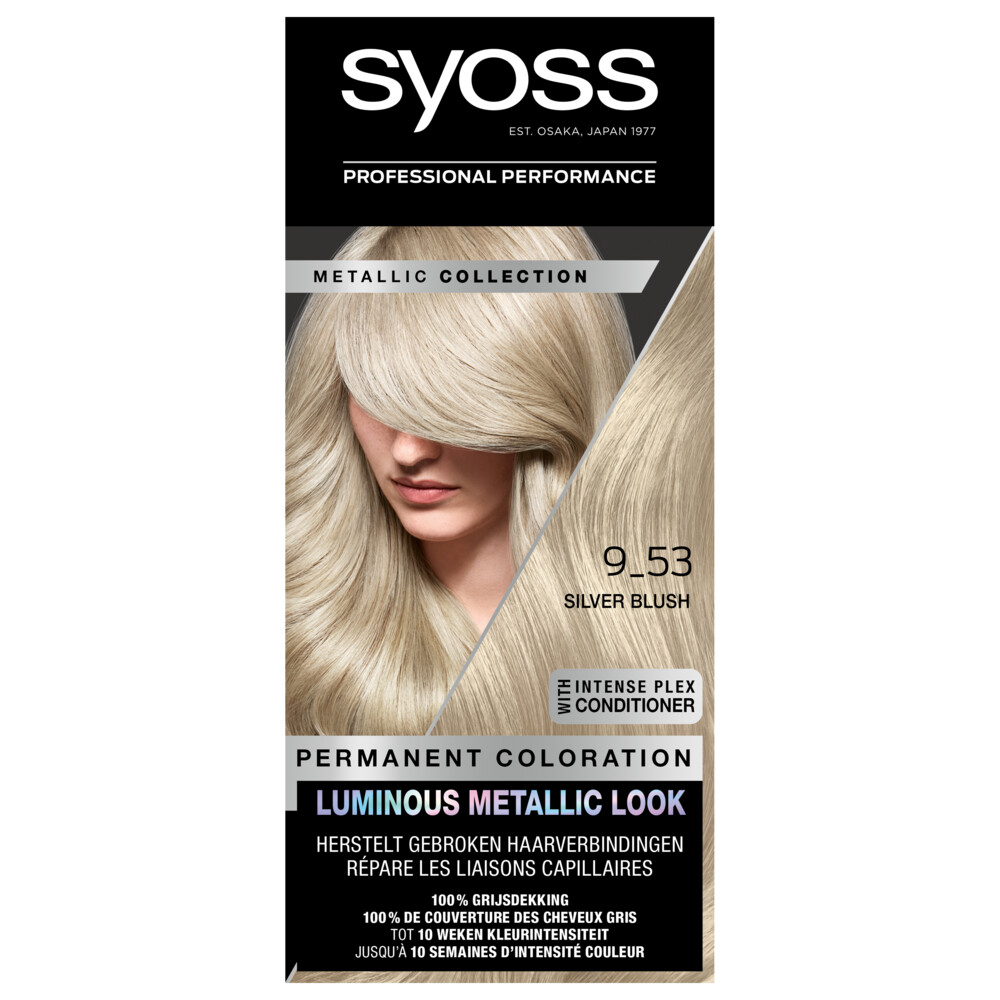 Syoss Metallics Haarverf 9-53 Silver Blush