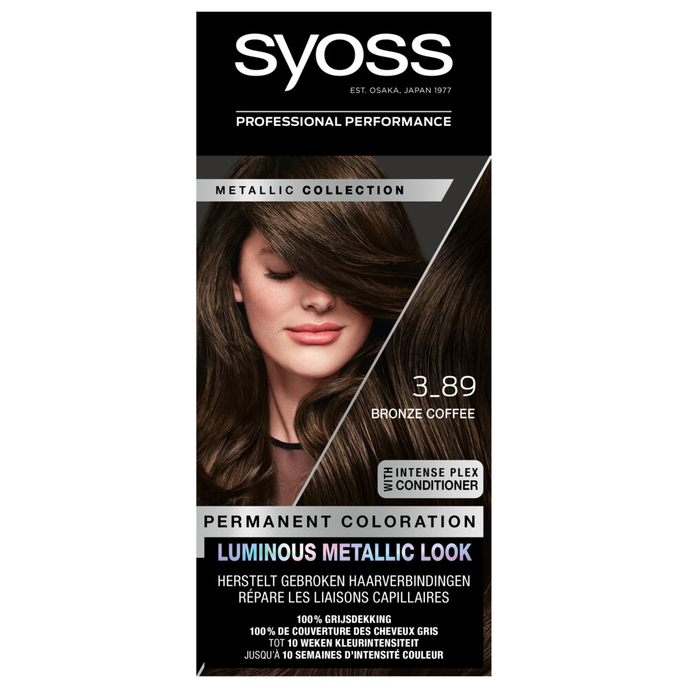 Syoss Metallics Haarverf 3-89 Bronze Coffee