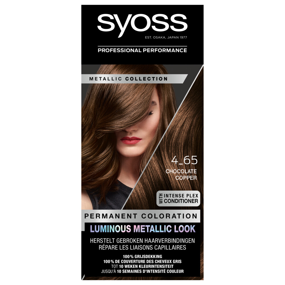 Syoss Metallics Haarverf 4-65 Chocolate Copper