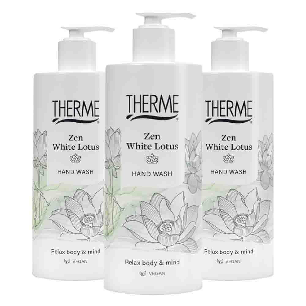 Therme 3x Zen White Lotus Handzeep 300 ml - 3 stuks
